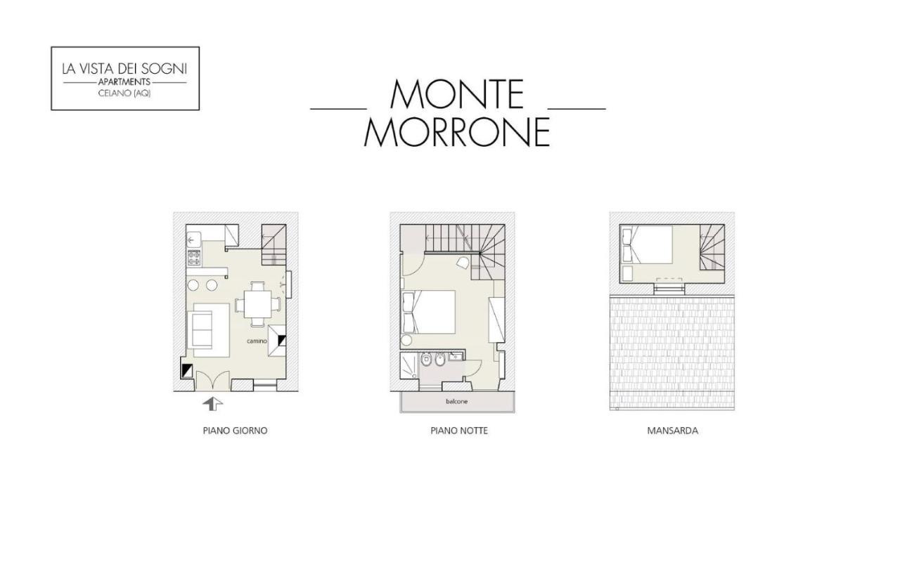 צ'לנו Lavistadeisogni Monte Morrone מראה חיצוני תמונה